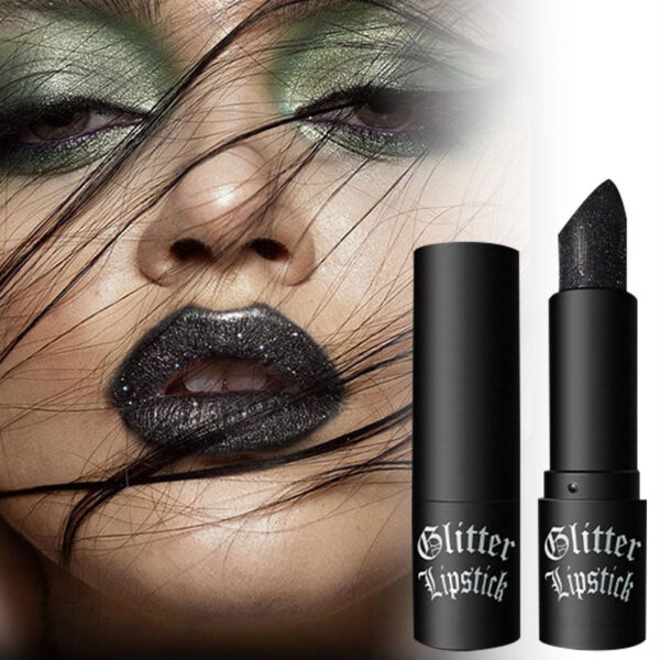 Matte Permanent Lipstick With Fine Glitters(50% OFF)